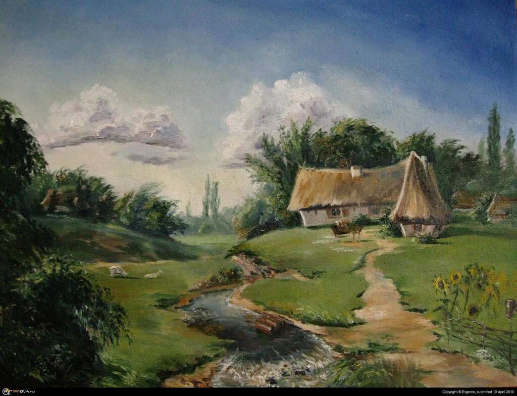 Украинское село