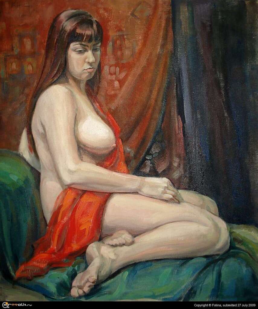 Натурщица