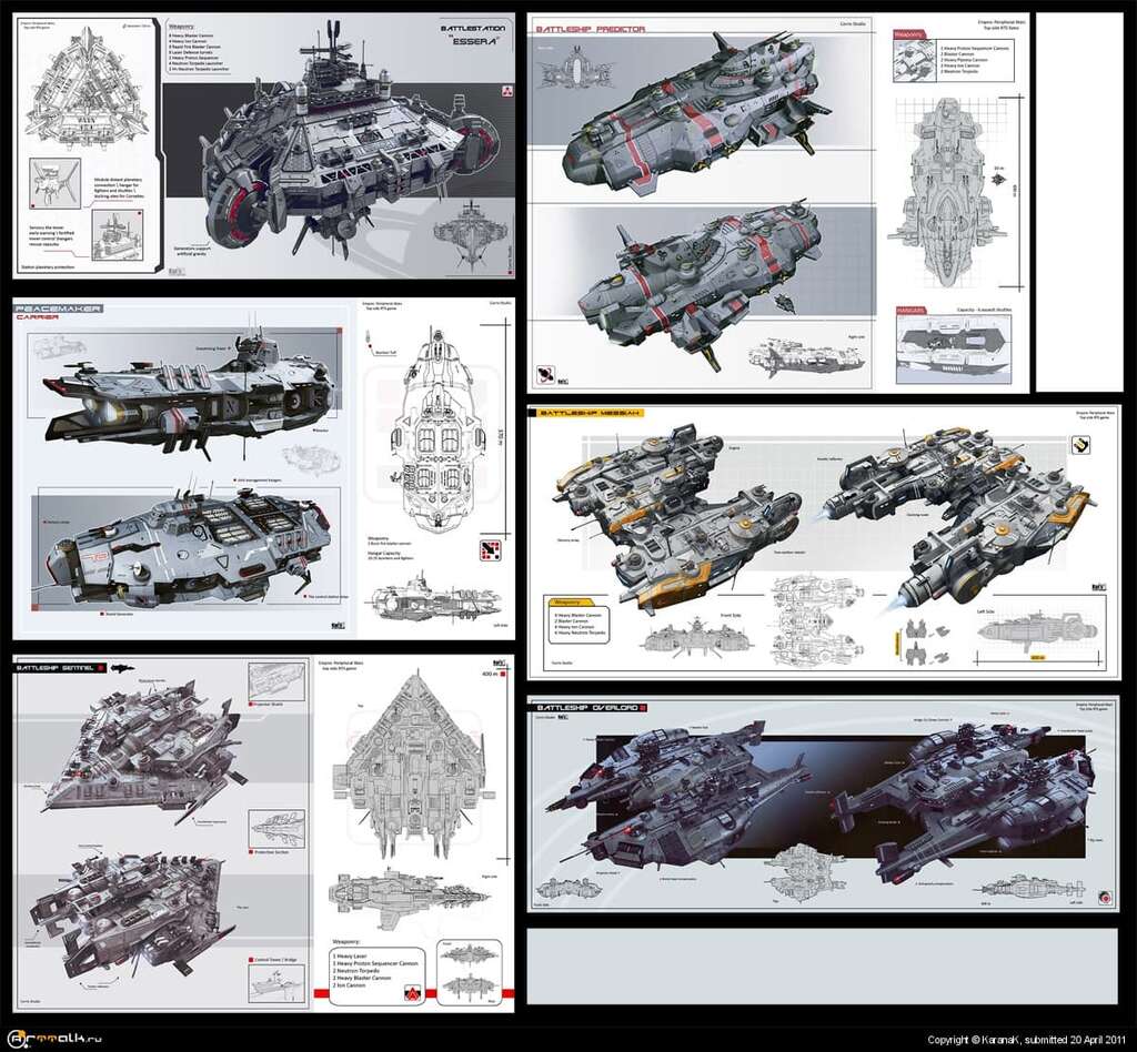 Spaceships Set