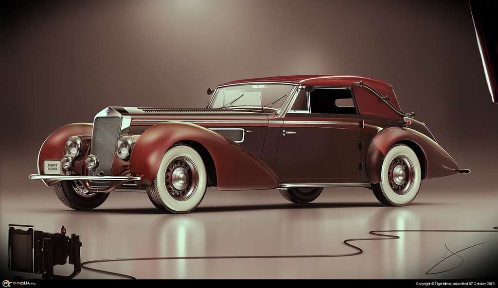 1939 Delage D8 120 Cabriolet Chapron