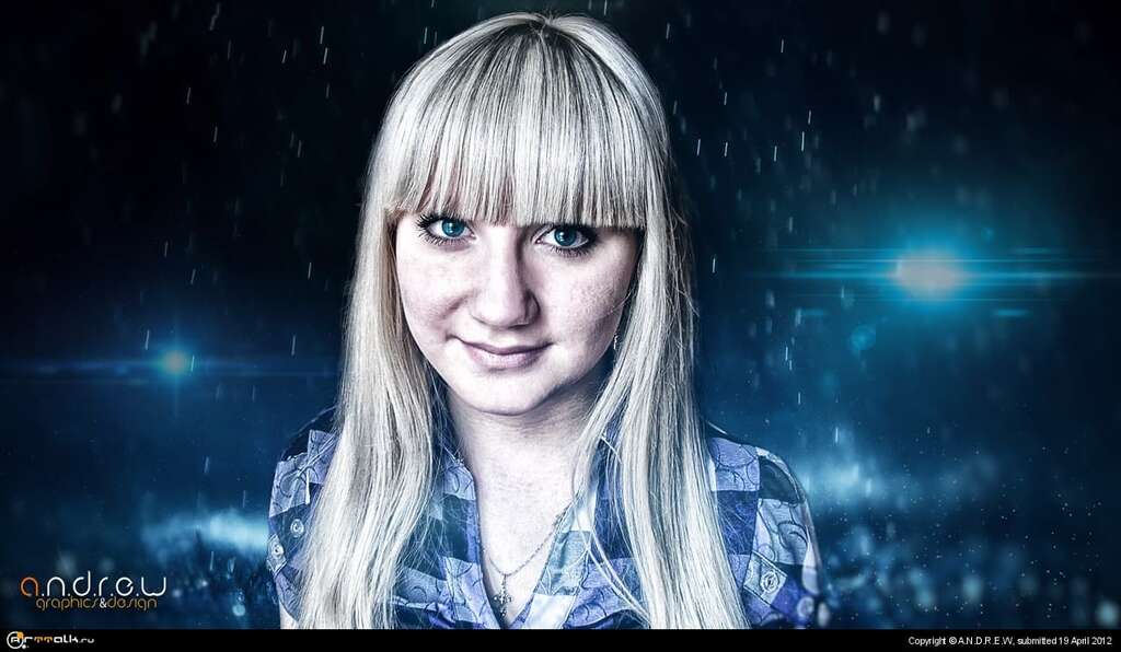 The Her Blue Eyes....