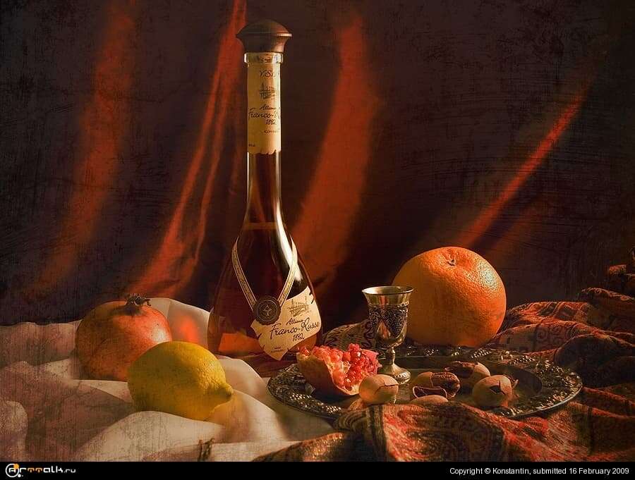 С коньяком