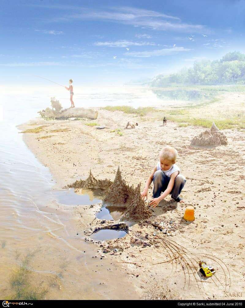 Песчаные замки