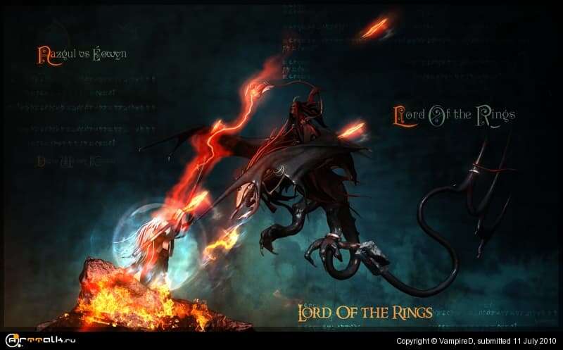 Nazgul Vs Eowyn