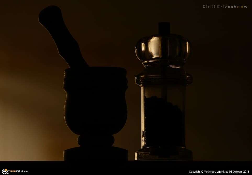 Mortar & Pepper Pot