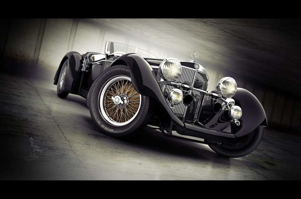 Mercedes Benz Ss Erdmann&rossi Roadster 1930