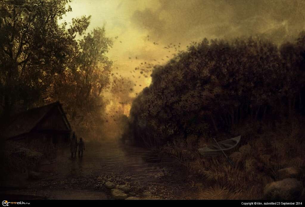 Домик рыбака
