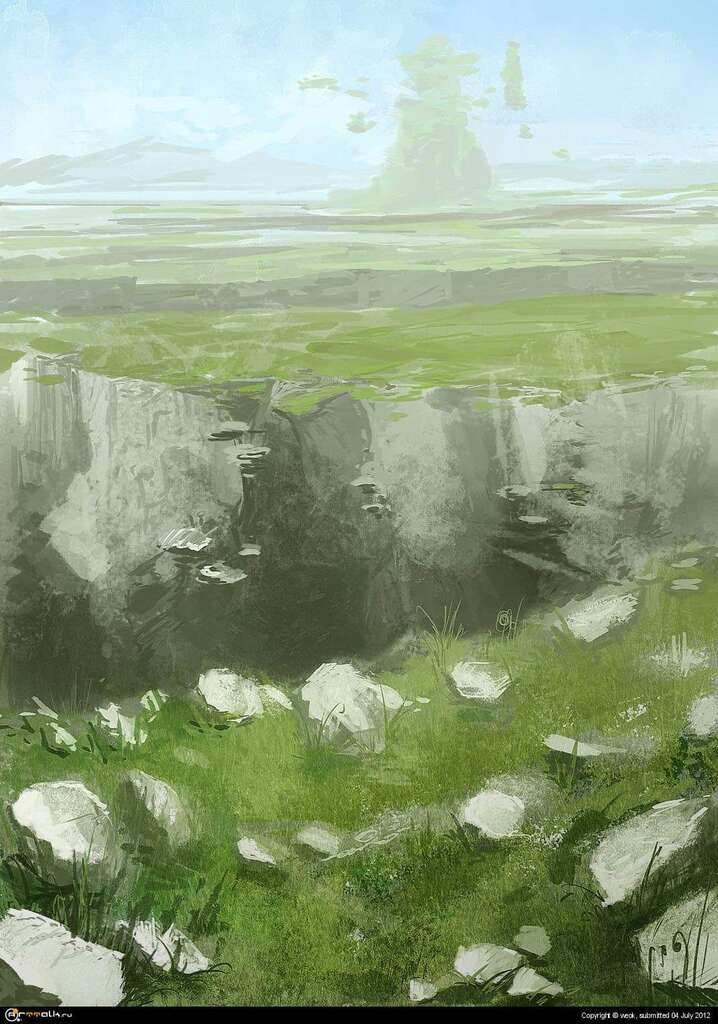 Rocky Sketch