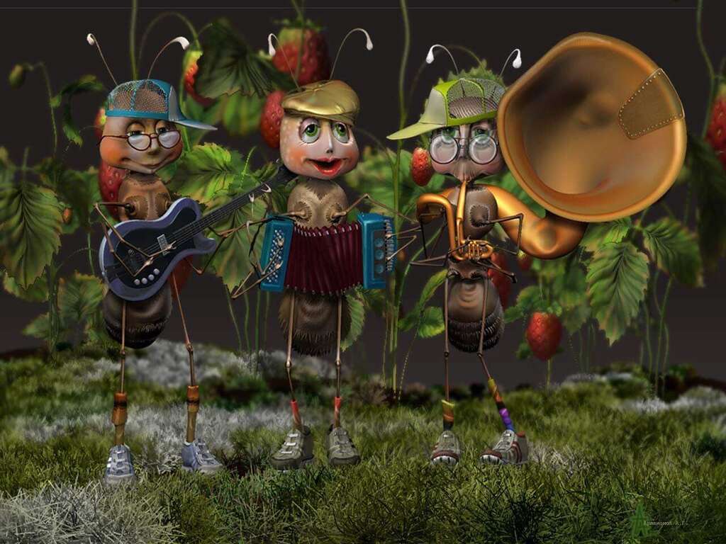 веселые музыканты