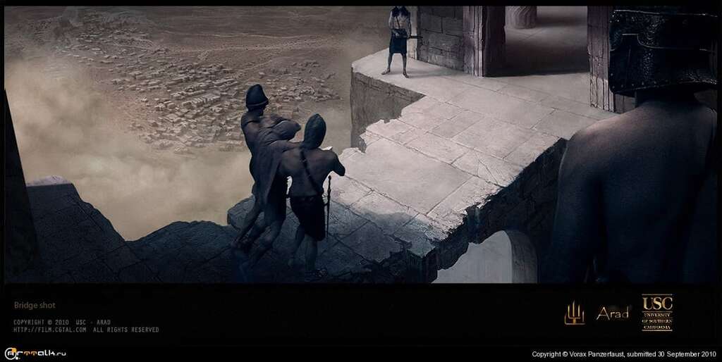 "Legend Of Arad" / Сцена с мостом