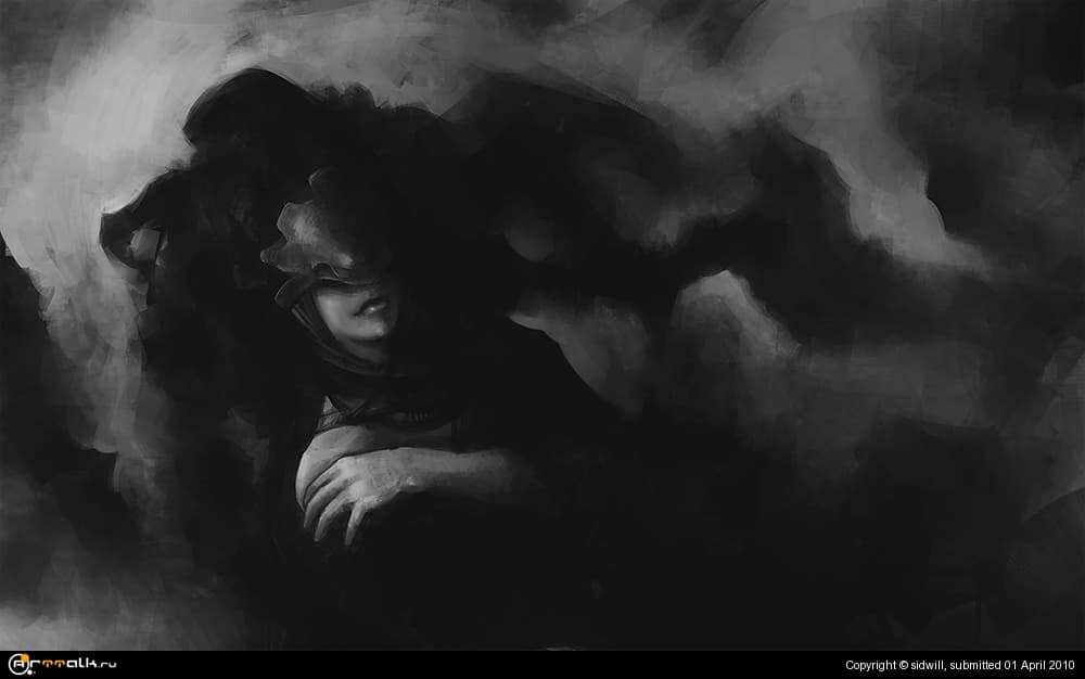 Blind countess