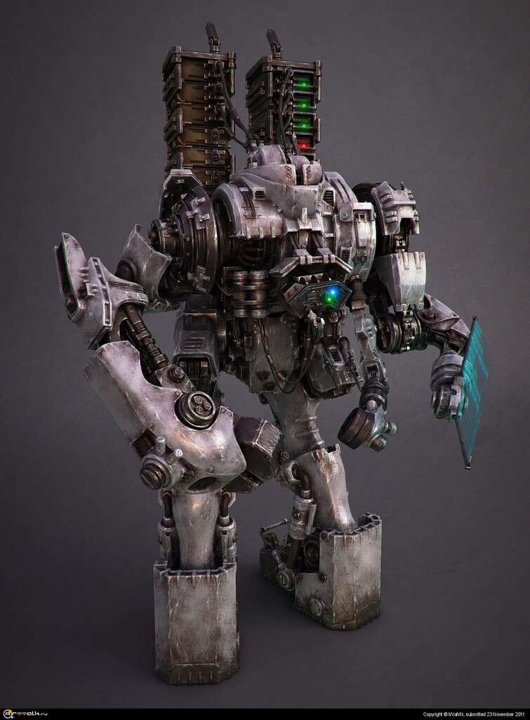 God Of Science Hi-poly