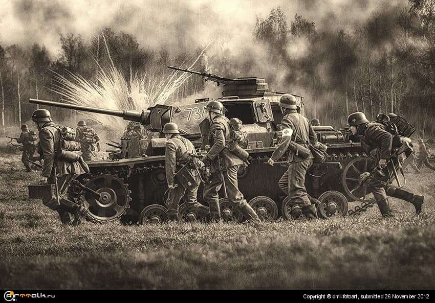 Soldaten Und Pzkwiii Bw