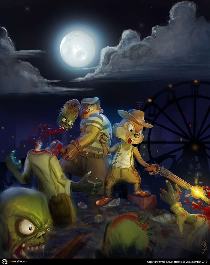 Fan Art Chip&dale