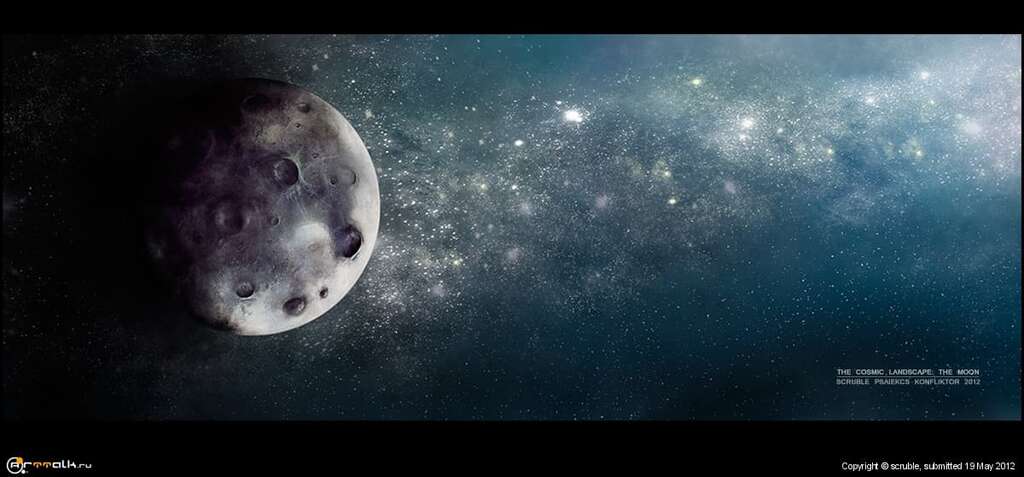 The Cosmic Landscape: The Moon