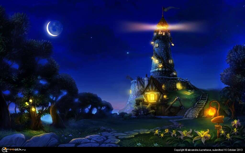 Lighthouse Night