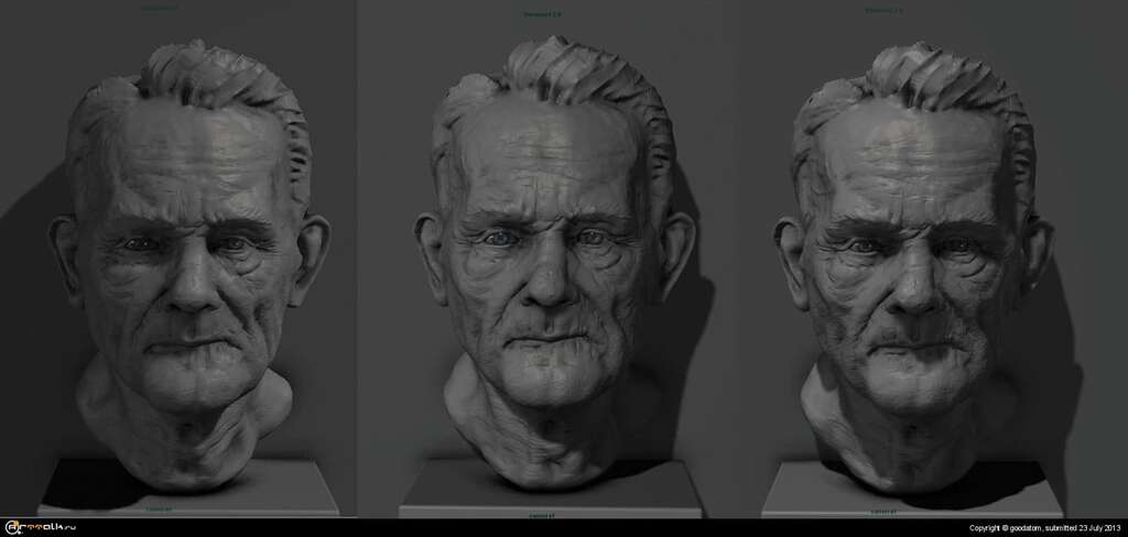 Old Man + ( Time Lapse Video)