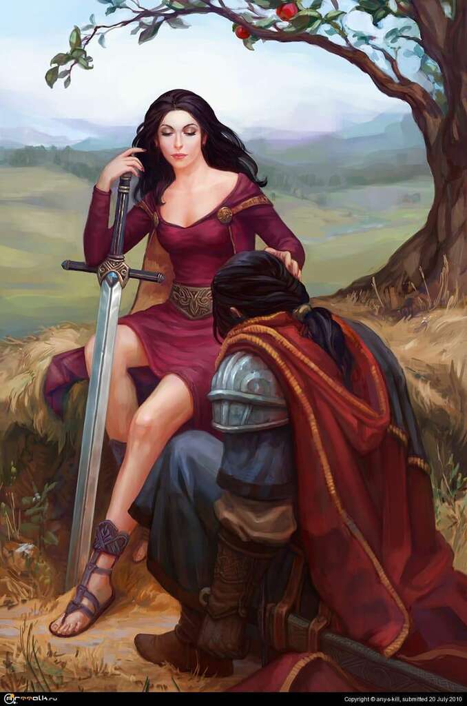 Morgana Le Fay And Sir Accolon