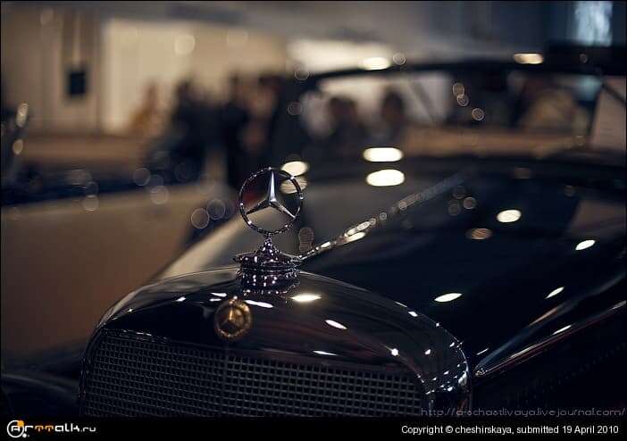 Mercedes. Retro Car