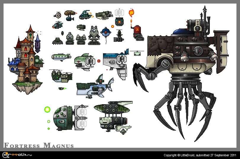 Fortress Magnus Creatures