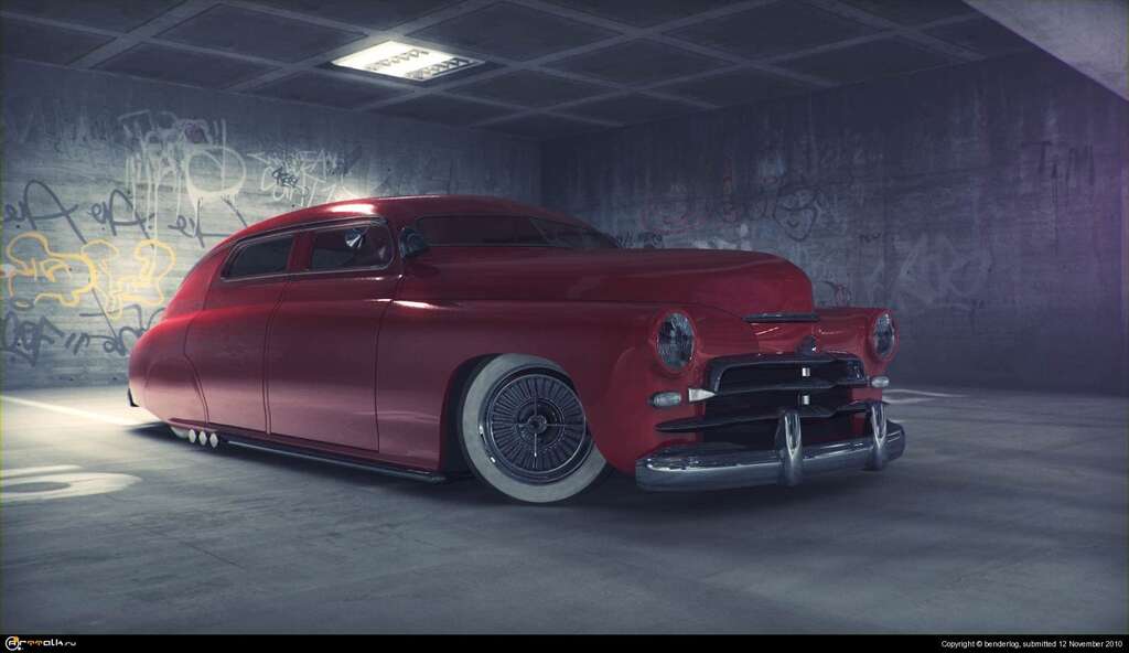 ГАЗ М20 Победа Lead Sled