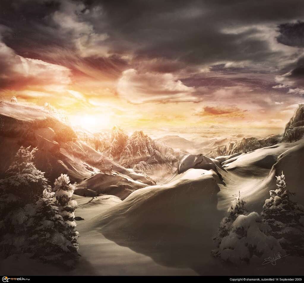 Winter Sunset