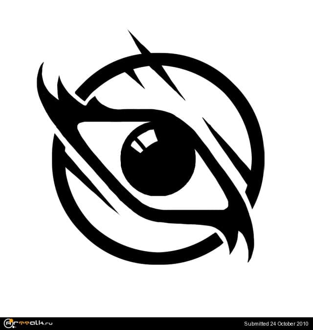 Наклейка глаза кс2. Логотип глаз. Логотип черный глаз. Глаз для клана. Знак для клана глаз.