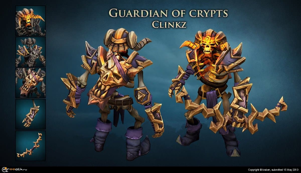 Guardian Of Crypts Set For Clinkz