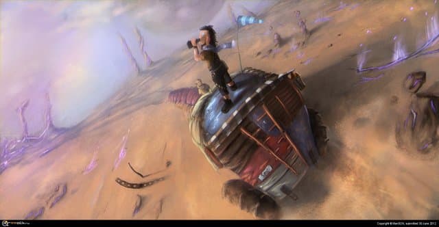 "на пыльных тропинках далёких планет"