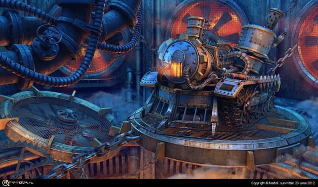 Завод по производству паровых машин