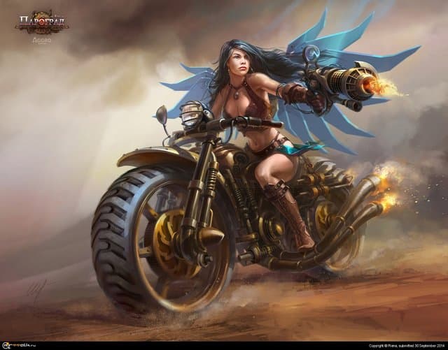 Lady Of Steam