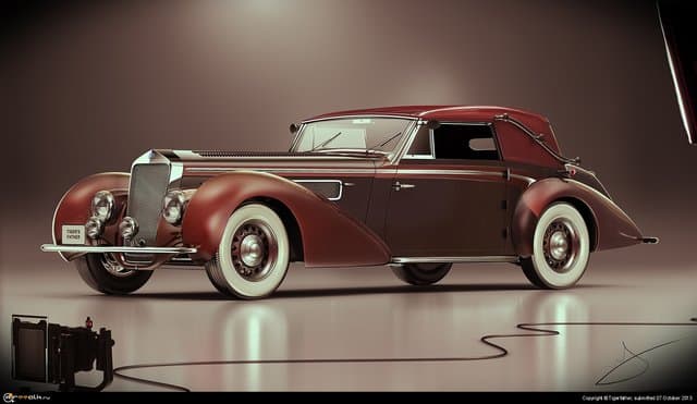 1939 Delage D8 120 Cabriolet Chapron