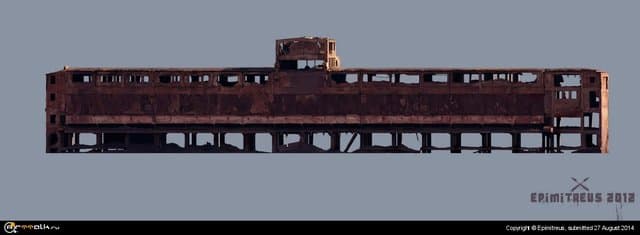 Старая фабрика возле шахты Гигант