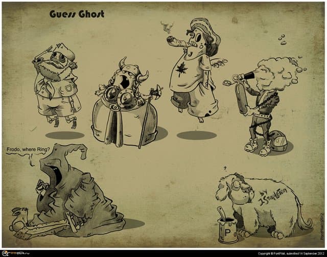 Угадай призрака