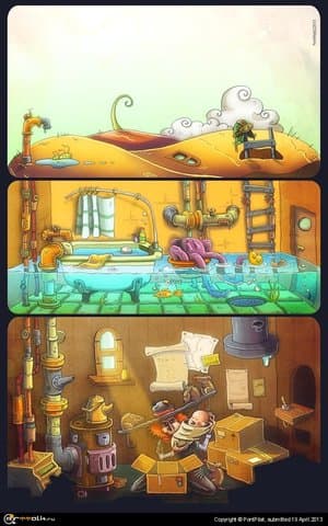 Странное место