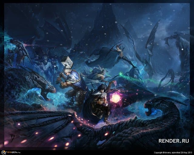 Охота на Анграакских драконов