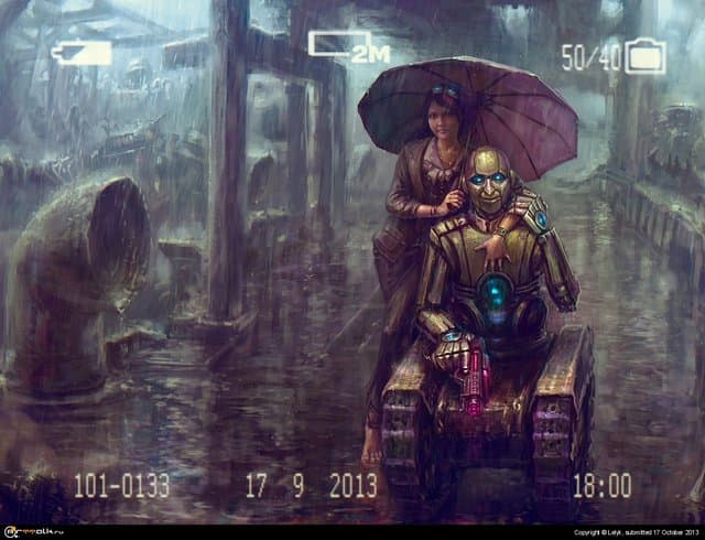 Девочка и робо 2