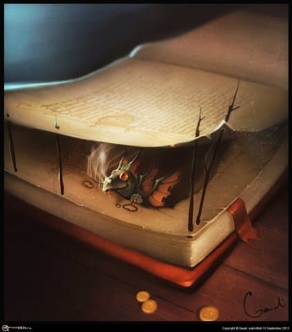Книжный дракон