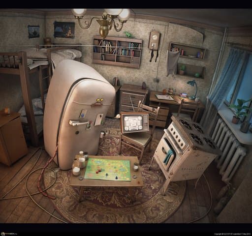 "Телик, Холодильник и Плита"