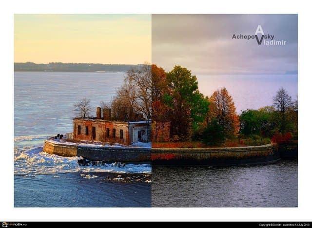 Зима и осень