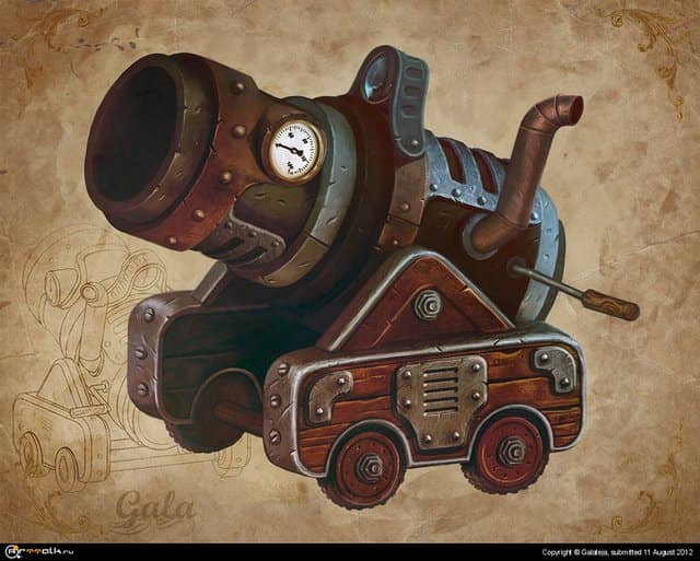 Пушка малая