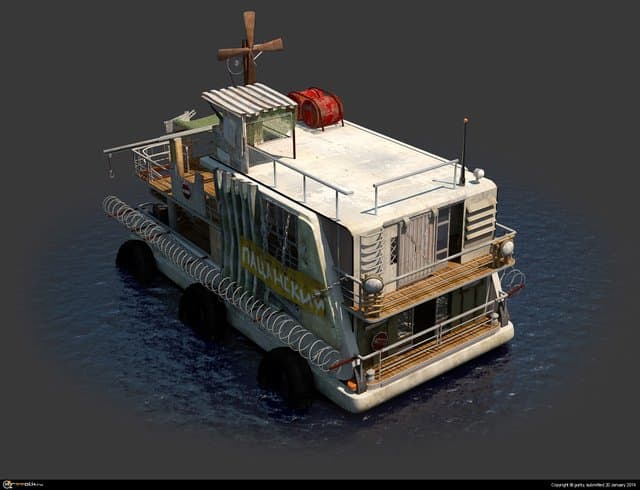 Постапокалиптический хаус боут. по мотивам А. Круза - "Эпоха мертвых"