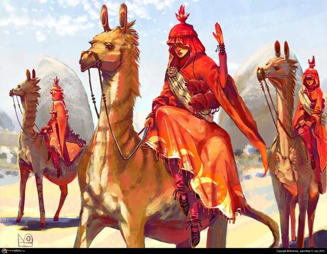 пустынные огоньки