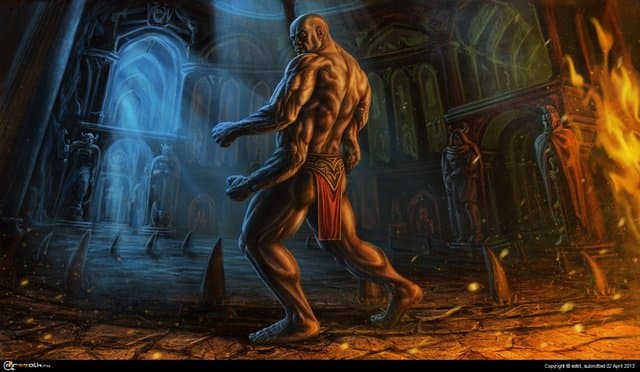 Четырёхрукий монстр