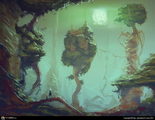 Круглая луна