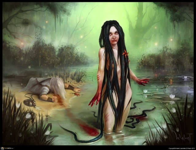 У тихого пруда