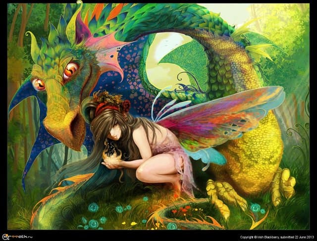 Дракон и фэйри