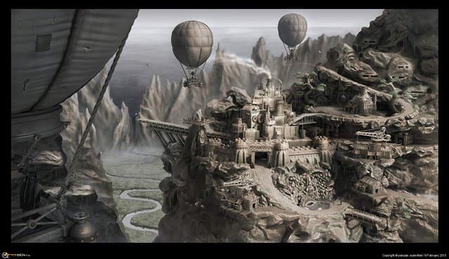 Castle In The Mountains