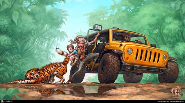 мам смотри , киса