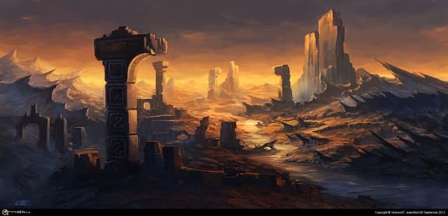 пейзаж пустыни